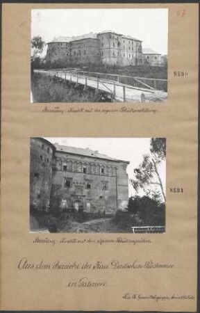 Brzezany: Kastell mit den eigenen Schützengräben