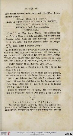Zweifelhafte Blätter