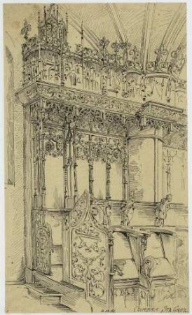 Sta. Cruz zu Coimbra, Chorgestühl