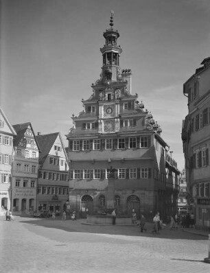 Altes Rathaus — Nordtrakt mit Marktfassade