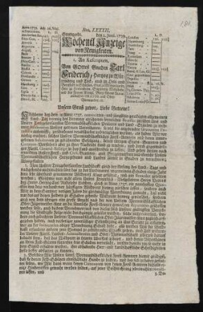 Nr. 82-84, 02.06.1739-16.06.1739