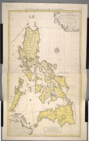 Carte Hydrographique & Chorographique des Isles Philippines : par ordre de Sa Majesté