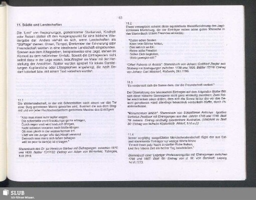 11. Städte und Landschaften