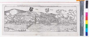 Heidelberg, Stadt und Schloss von Norden (Panorama)