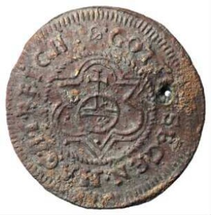 Fundmünze, Rechenpfennig, 1612 - 1651