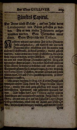 Fünftes Capitul.