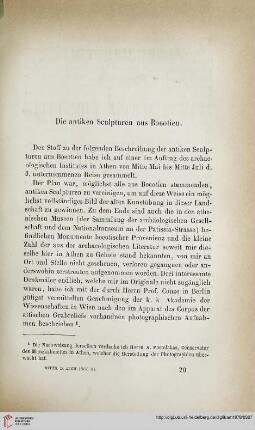 3: Die antiken Sculpturen aus Boeotien