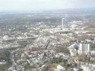 Luftbild Innenstadt Bergisch Gladbach