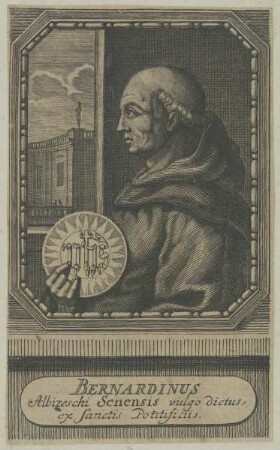 Bildnis des Hl. Bernardinus