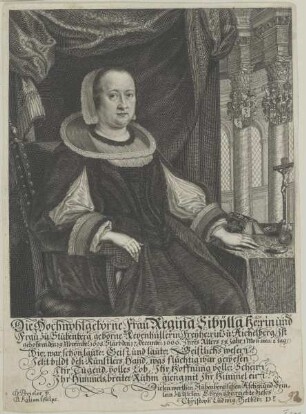 Bildnis der Regina Sibylla zu Stubenberg