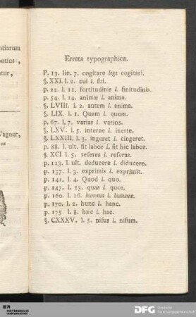 Errata typographica.