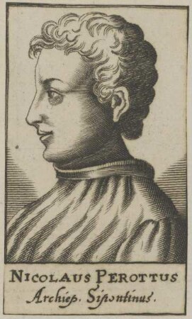 Bildnis des Nicolaus Perottus
