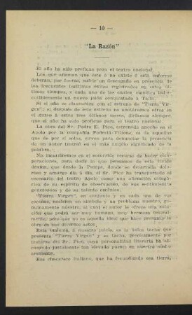 "La Razón"