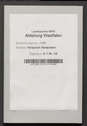Pfarre zu Levern (Stift Levern vgl. Gruppe A 10 Nr. 138)