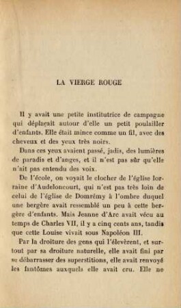 La vierge rouge