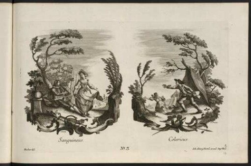 38r-38v, Sanguineus. Colericus (Blatt 1)