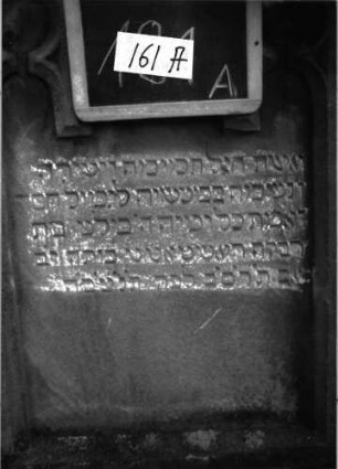 Grabstein 161A