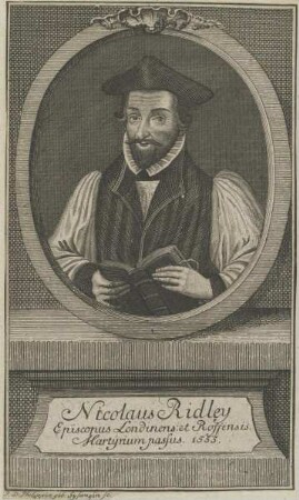 Bildnis des Nicolas Ridley