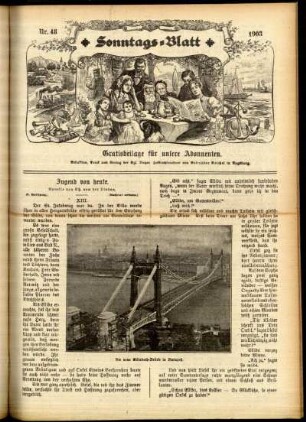 Ausgabe vom Sonntag, den 29. November 1903.