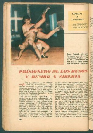 Prisionero de los rusos y rumbo a Siberia : Familias de campeones