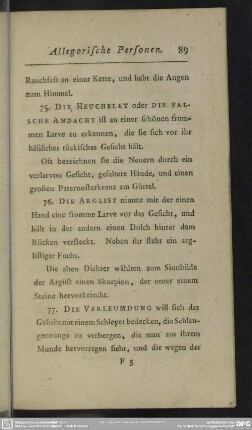 77. Die Verleumdung