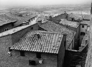 Blick über die Dächer : Cortona. Blick über die Dächer