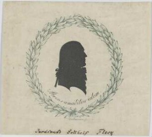 Bildnis des Ferdinand Gotthelf Fleck