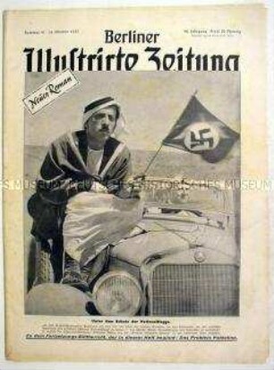 Wochenzeitschrift "Berliner Illustrirte Zeitung" u.a. zur politischen Lage in Palästina