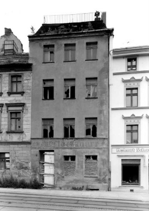 Görlitz-Altstadt, Bautzener Straße 1. Wohnhaus (um 1820). Straßenansicht