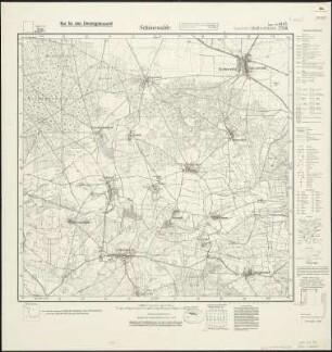Meßtischblatt 2320, neue Nr. 4145 : Schönewalde, 1928 : Schönewalde. - Aufn. 1902, hrsg. 1904, Nachtr. 1928. - 1:25000. - [Berlin]: Reichsamt für Landesaufnahme, 1928. - 1 Kt.