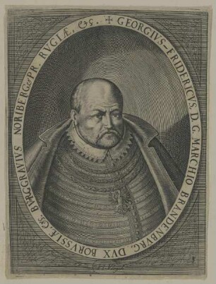 Bildnis des Markgrafen Georg Friedrich von Brandenburg-Ansbach
