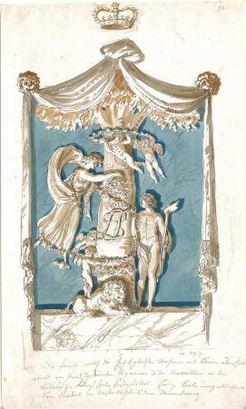Gärtner, Andreas; München; Allegorische Skizzen - Ansicht