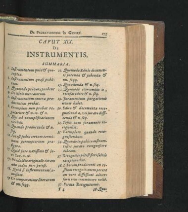 Caput XIX. De Instrumentis.