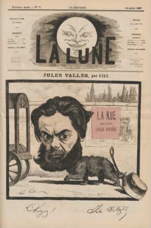 Jules Vallès, par Gill
