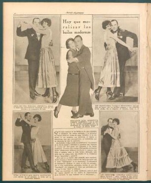 Hay que moralizar los bailes modernos [Fotografías]
