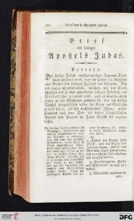 Brief des heiligen Apostels Judas
