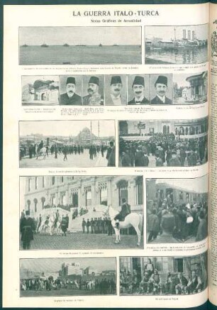 La guerra italo-turca [Fotografías] : Notas gráficas de actualidad