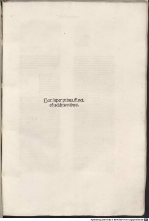 Lectura super prima parte Digesti veteris : mit Additiones von Alexander Tartagnus u.a.