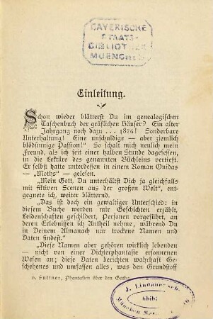 Phantasien über den "Gotha"