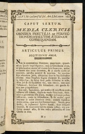 185-215, Caput Sextum. Art. I - Art. XI.
