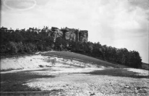 Felsen : Tyssaer Wände (Felsenstadt) bei Teplitz-Schönau