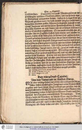 Das vierzehend Capittel
