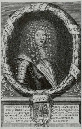 Bildnis Friedrich I., Herzog zu Sachsen-Gotha
