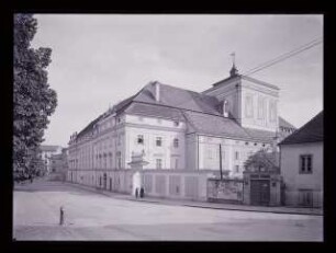 Landestheater, Linz: Ansicht von Norden (Negativ zu Inv. Nr. TBS 190,12)