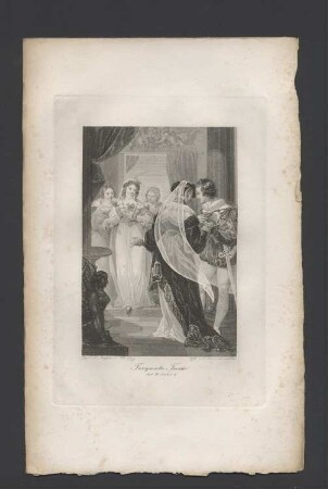 "Torquato Tasso, Act II, Scene 1" Tasso und die Prinzessin