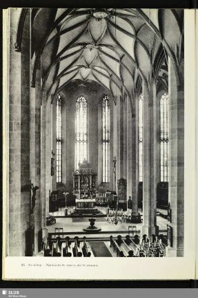 Annaberg · Pfarrkirche St. Annen, der Innenraum