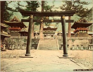 Bronze-Portal, Tōshō-gū-Schrein, Nikkō