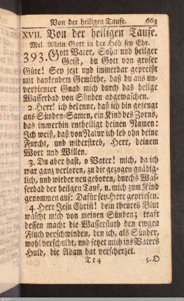 Von der heiligen Taufe.