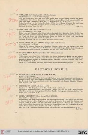 Deutsche Schule (Nr. 74-84a)