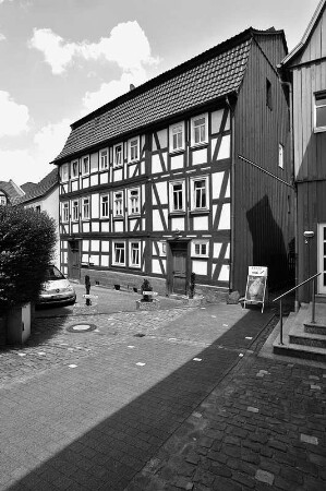 Fachwerkhaus; Schlitz, Ringmauer 25